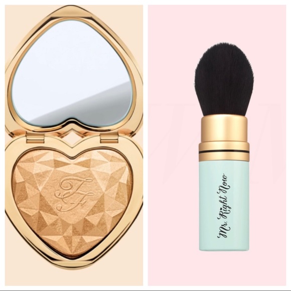 Too Faced Other - ✨HP✨Too Faced Love Highlighter and Brush Bundle 💎